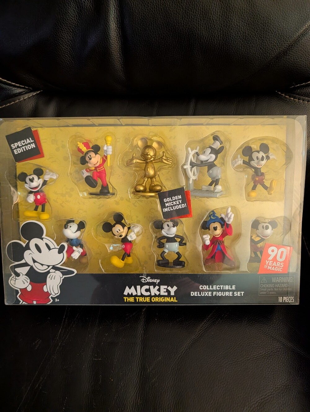 Disney Mickey Mouse Memories Collectible Deluxe Figure Set 90 YEARS of MAGIC